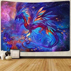 Simsant Psychedelic Shrooms Tapestry Colorful Abstract Trippy Tapestry Wall Hanging Tapestries for Home Dorm Fantasy Decor